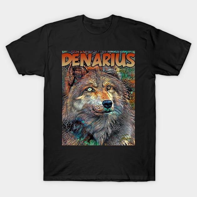 Indiana Wolf T-Shirt by DenariusClothing